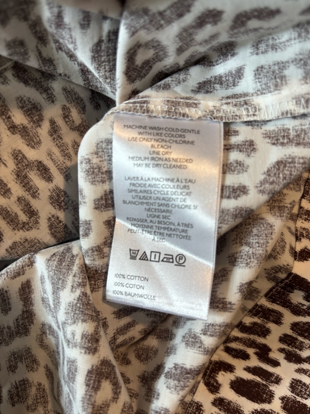 ANTHROPOLOGIE The Somerset Maxi Skirt In Brown Animal Print Size Large NWT - Picture 9 of 11